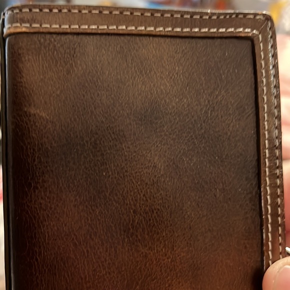 Pelle Studio bronze leather mini clutch wristlet - Picture 4 of 15